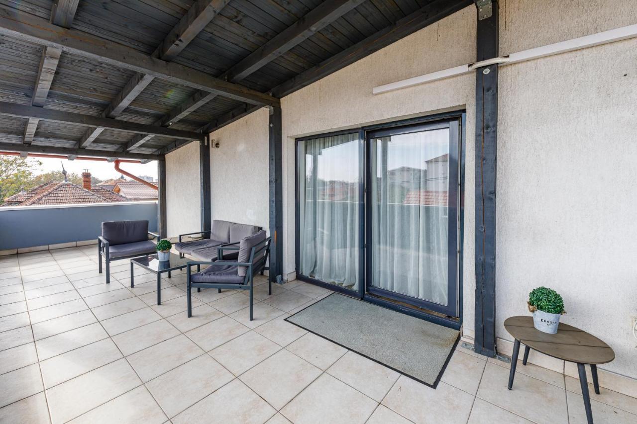蒂米什瓦拉Apartament De Lux Cu Terasa公寓 外观 照片